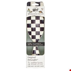 Wet Brush x MacKenzie Childs OG Detangler Hair Brush - Courtley Check